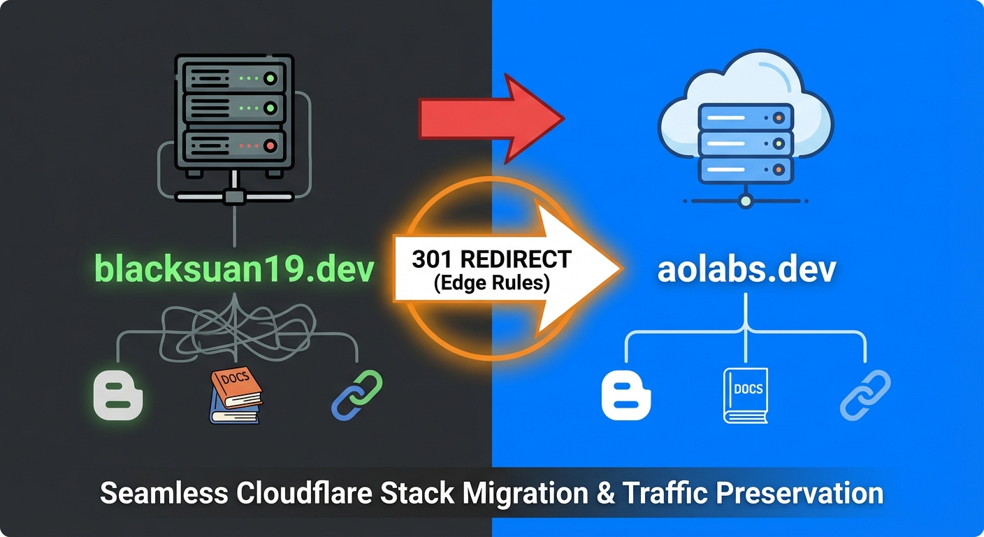 Rebranding to AOLabs: Migrating My Cloudflare Stack to a New Domain